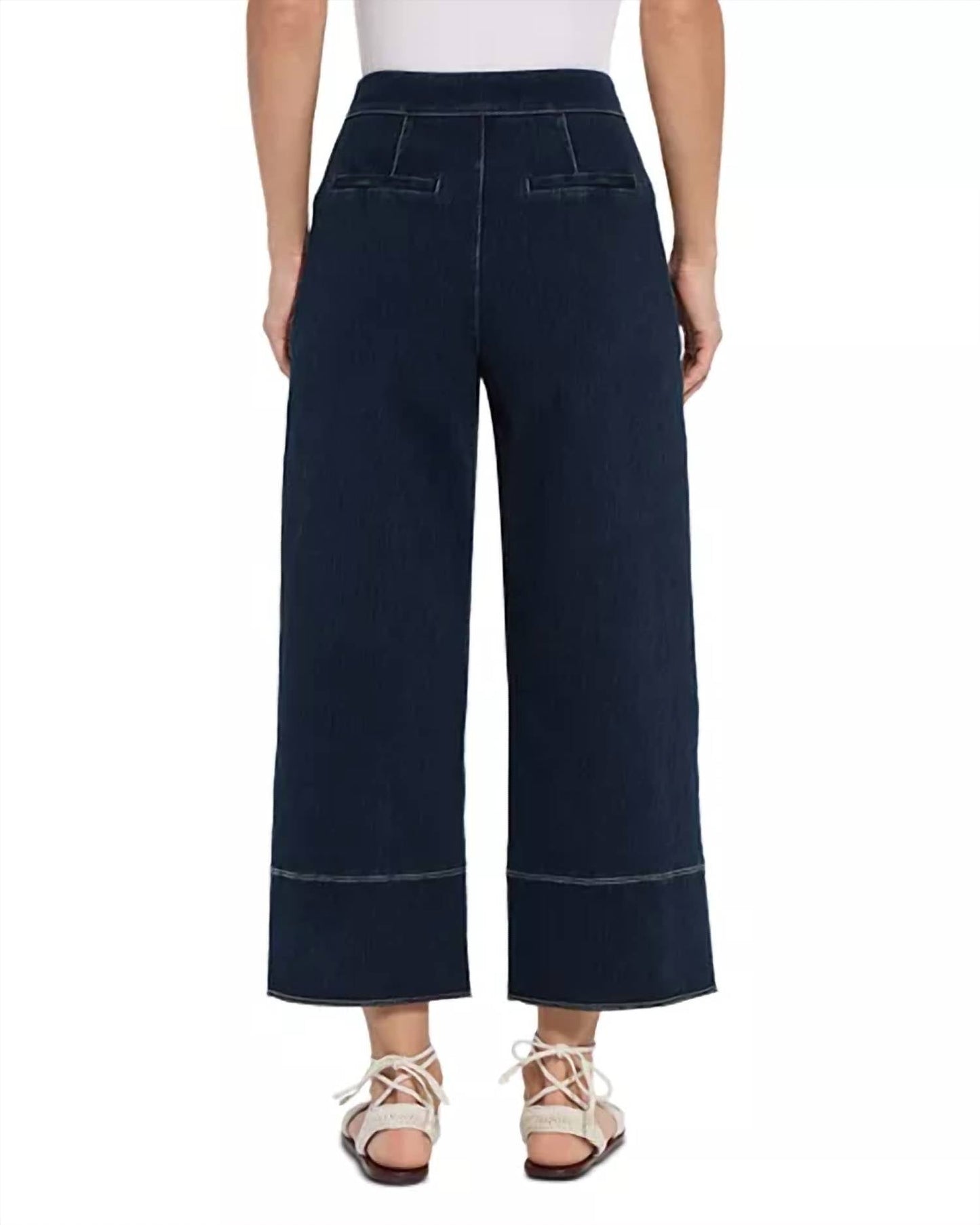 Lysse - Dion Sailor Crop Palazzo Jeans