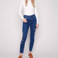 Charlie B - Beaded Embroidered Skinny Jeans