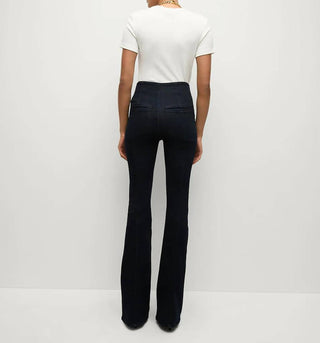 Veronica Beard - Calça jeans skinny flare Beverly de cintura alta