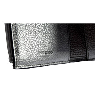 Jimmy Choo - Women's Loni Leather Embossed Logo Tri-fold Card Case Wallet