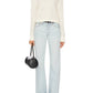 Enza Costa - Linen Open Knit Crewneck Sweater