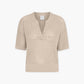 Varley - Callie Knit Boxy Split Top