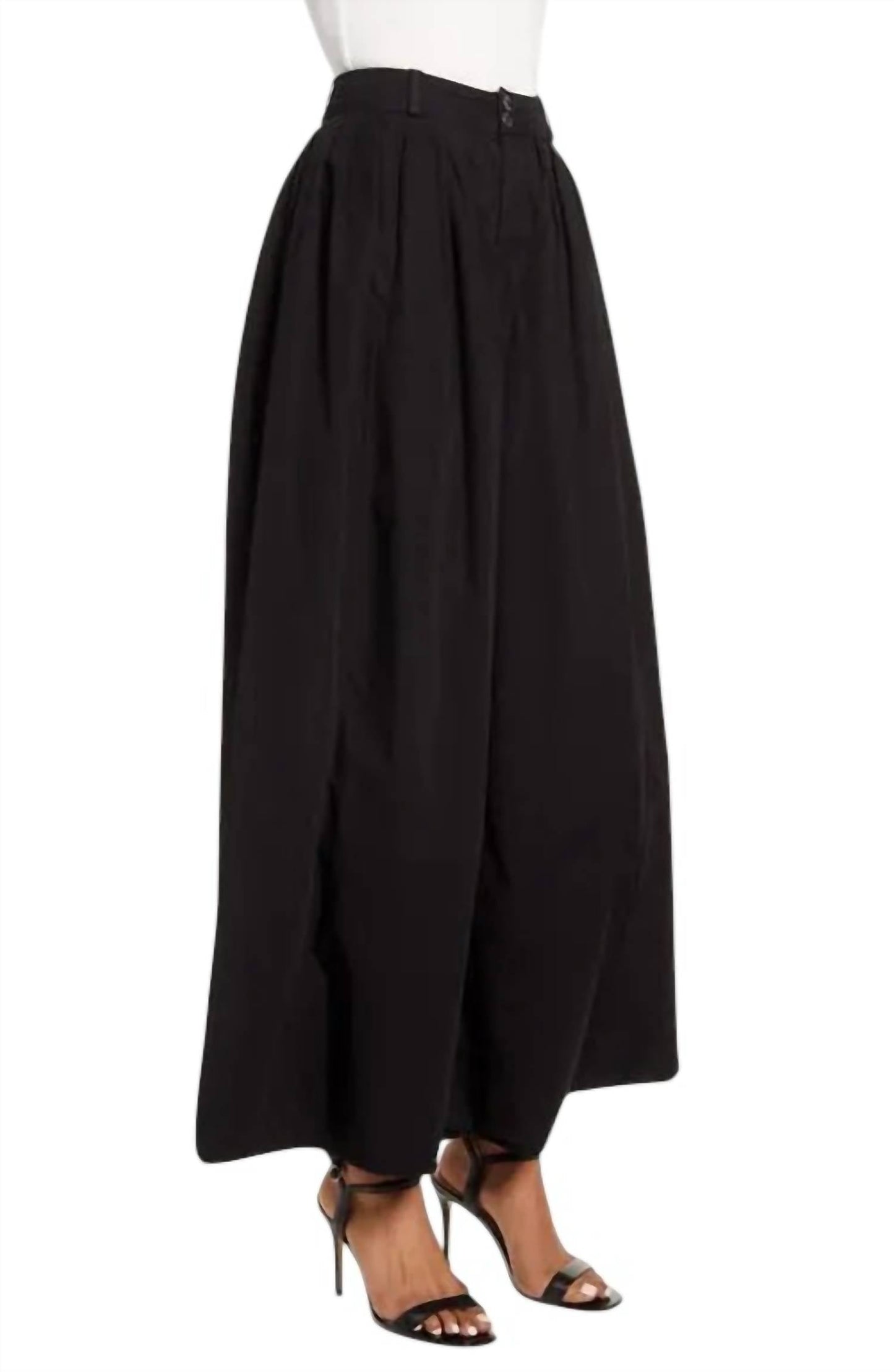 Ag Jeans - Hadley High Waist Pleated Culotte Pants