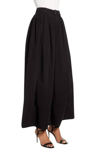 Ag Jeans - Calça Culotte Plissada de Cintura Alta Hadley