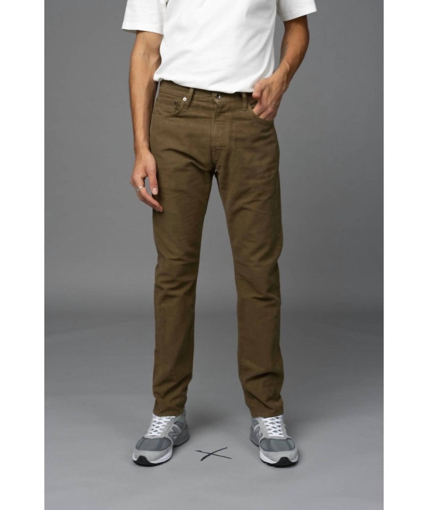 C.O.F. Studio - Tapered Moleskin Jeans