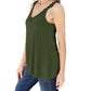 Basic Bae - Effortless Elegance Lace V-Neck Cami