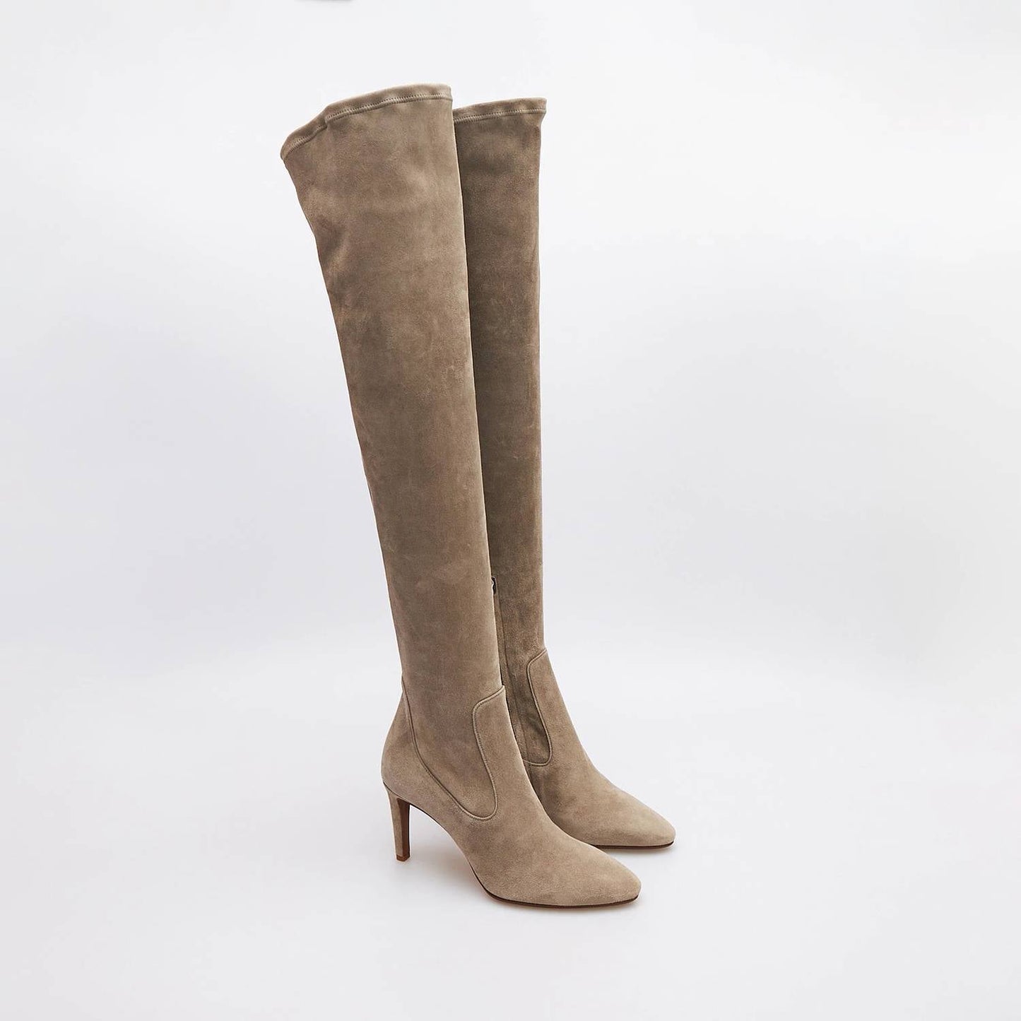 Ralph Lauren - Purple Label Adrien Calf Suede Over The Knee Boot