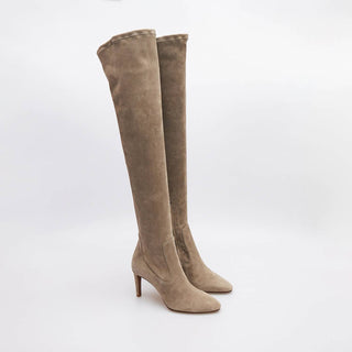 Ralph Lauren - Purple Label Adrien Calf Suede Over The Knee Boot