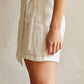 Crescent - Adelle Linen Wrap Mini Skort