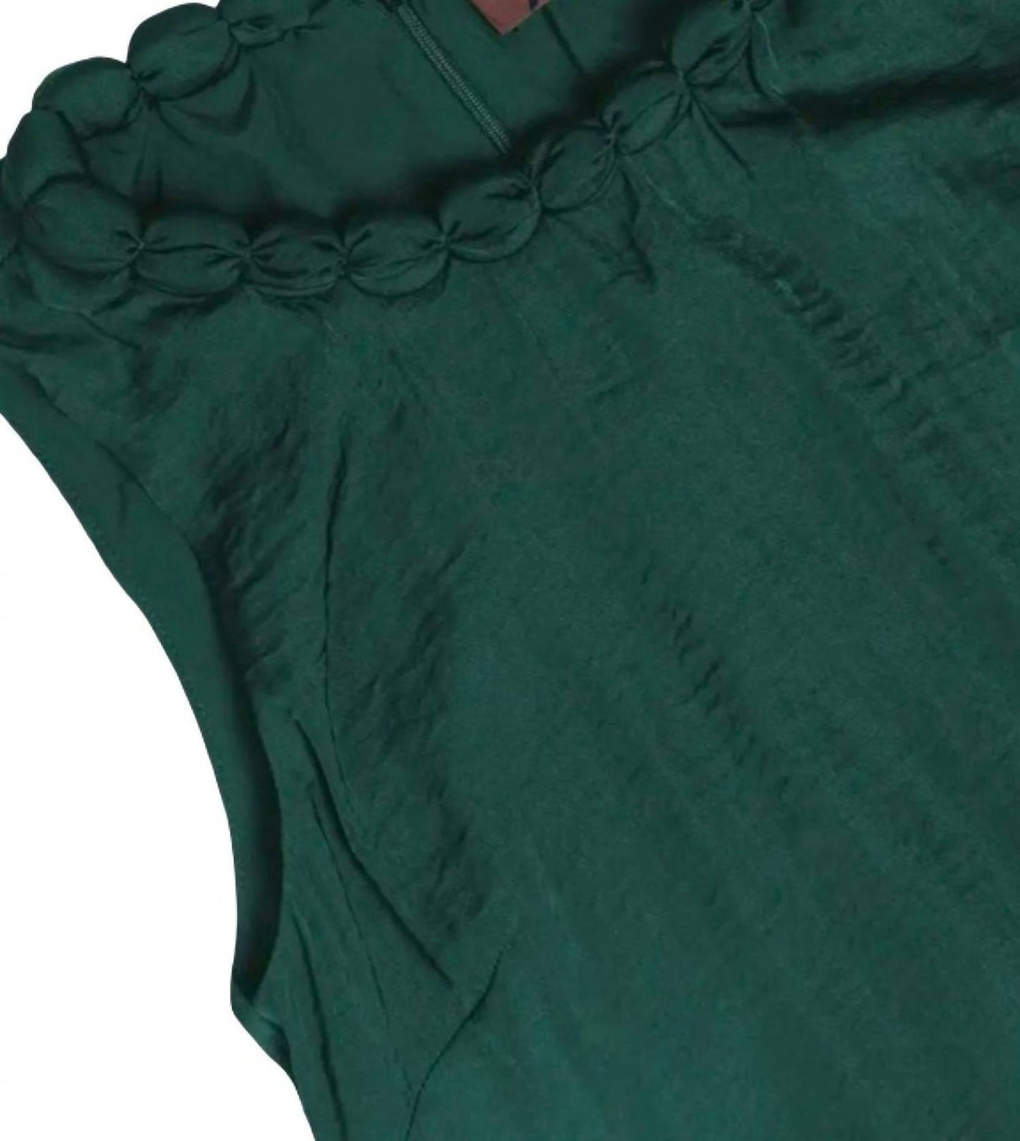 Naked Zebra - Neckline Accent Mini Shift Dress