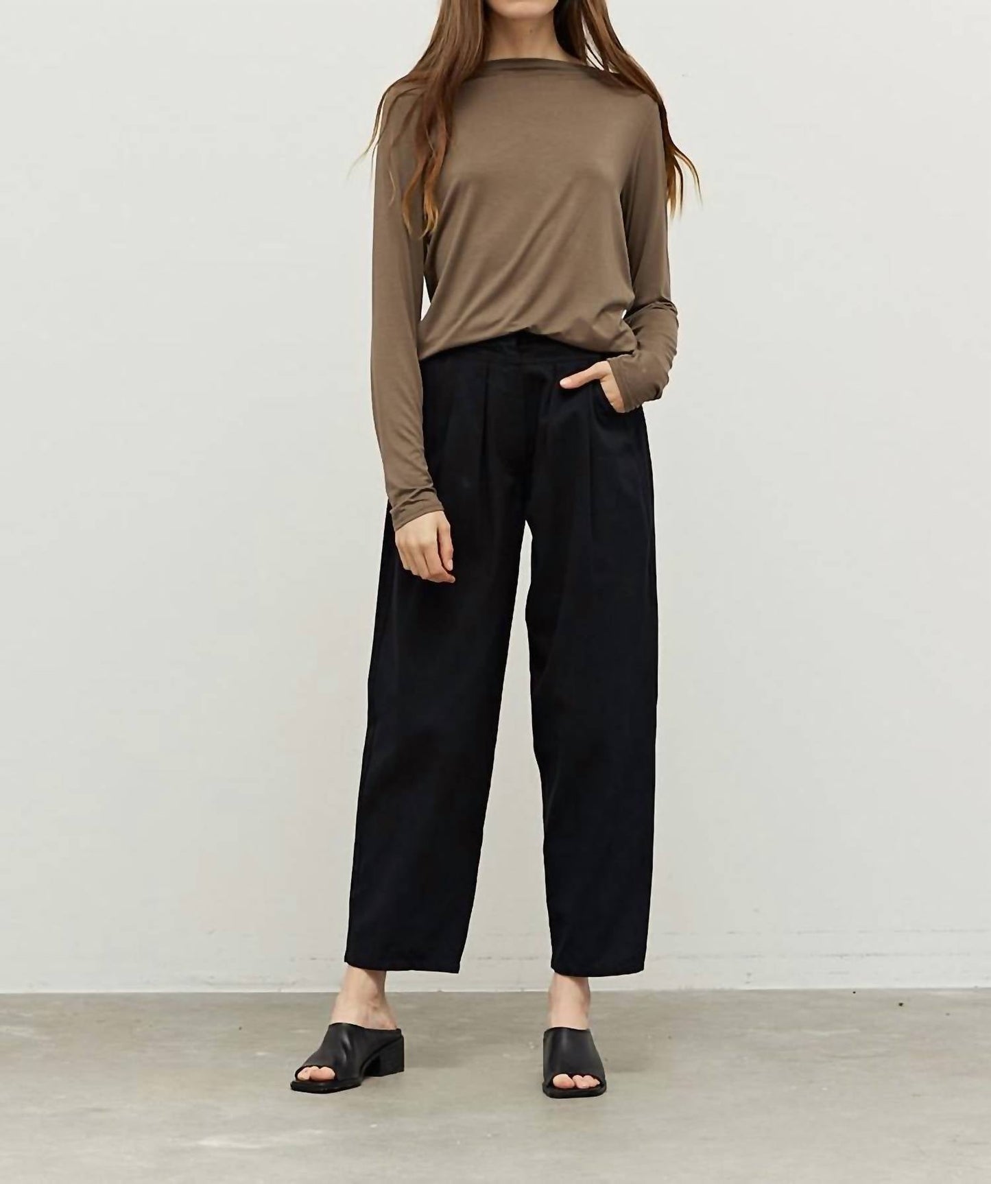 124 Voltaire - Twill Wide Leg Pants