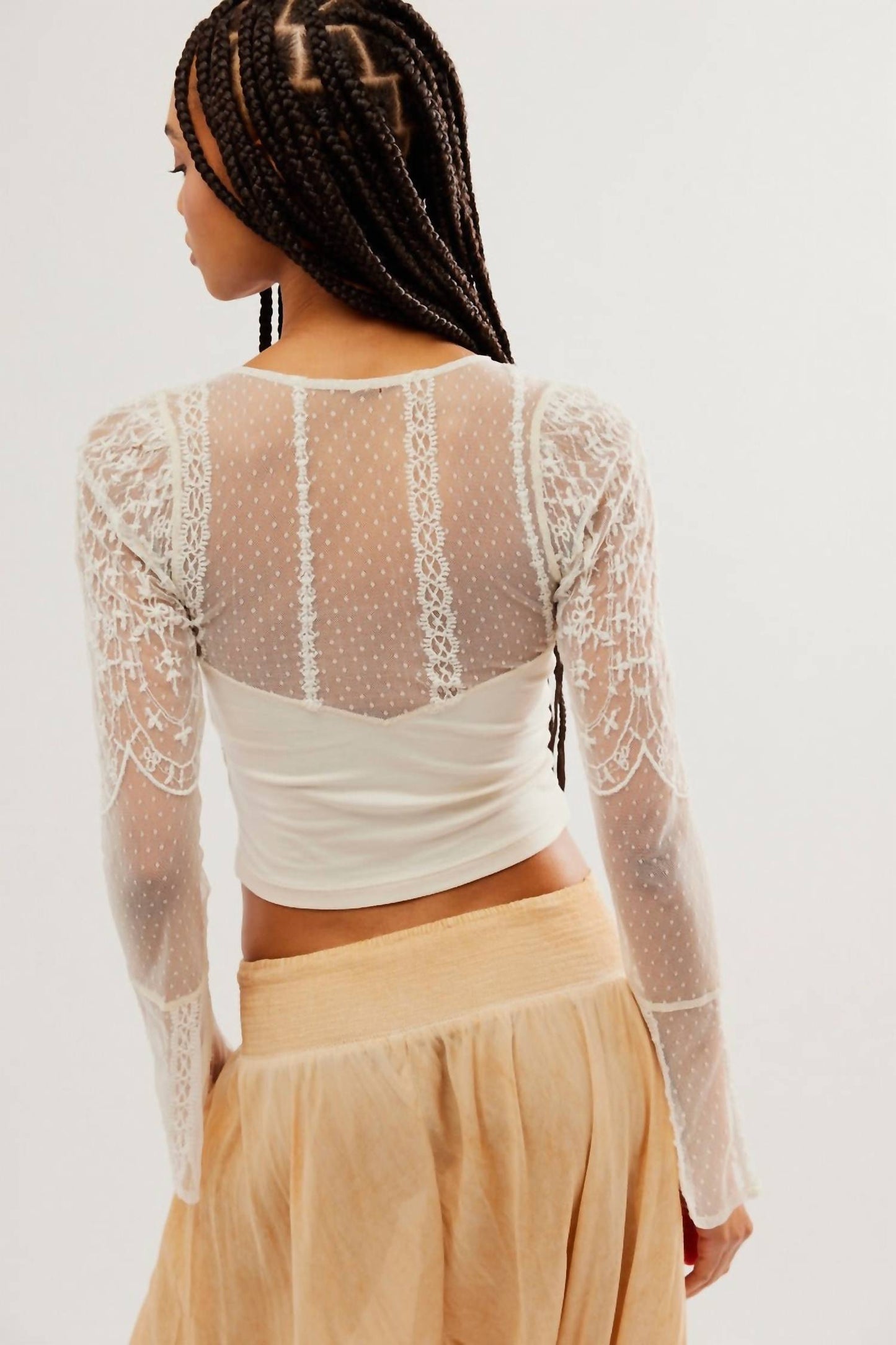 Free People - WHOS THAT GIRL LONG SLEEVE TOP