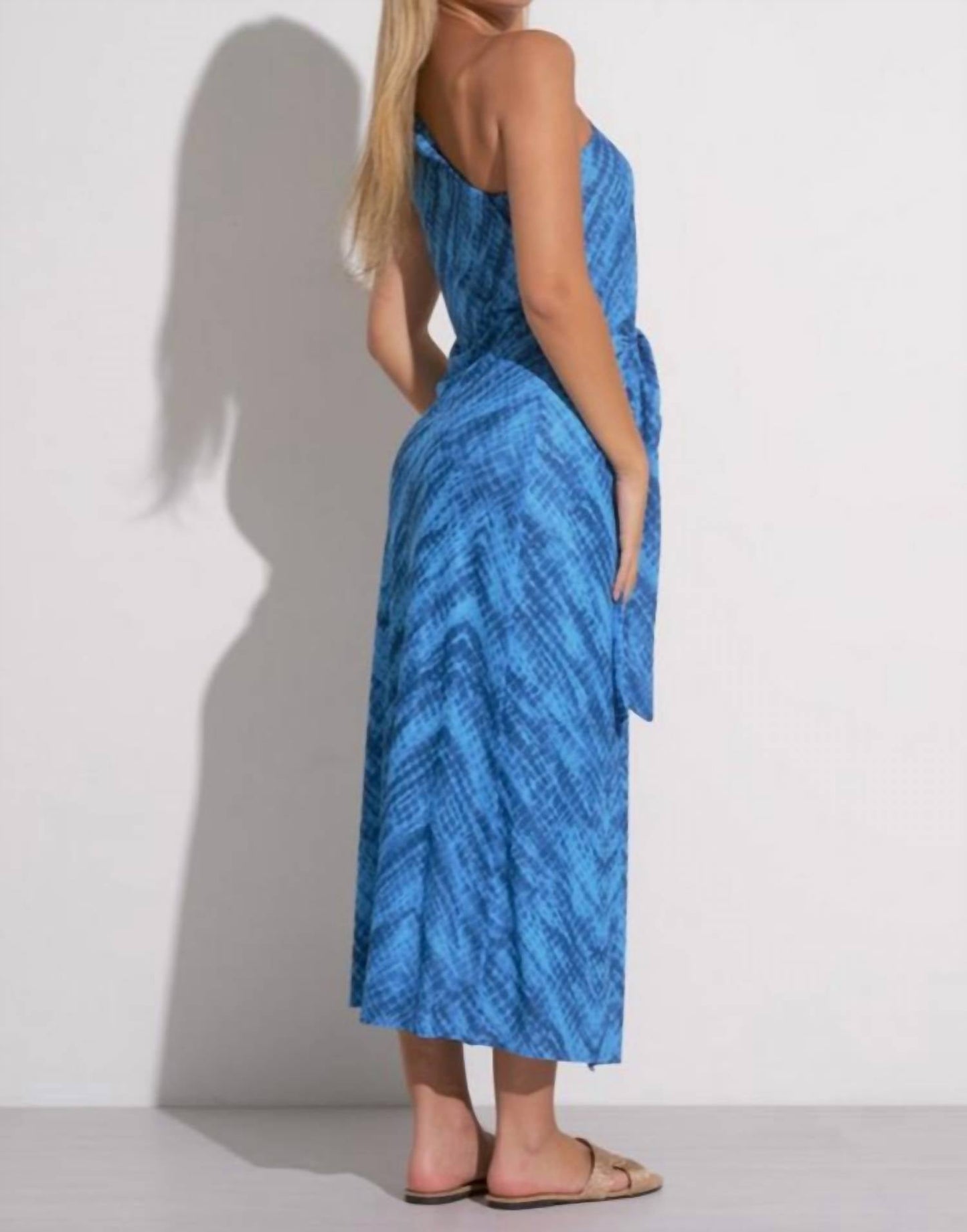 Elan - Havana Priint One Shoulder