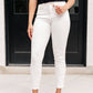 Judy Blue - Mid Rise Braided Side Seam Relaxed Jeans