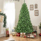 9ft Full & Lush Artificial Christmas Tree – 1430 Tips, Memory Wire, Hinged, Green