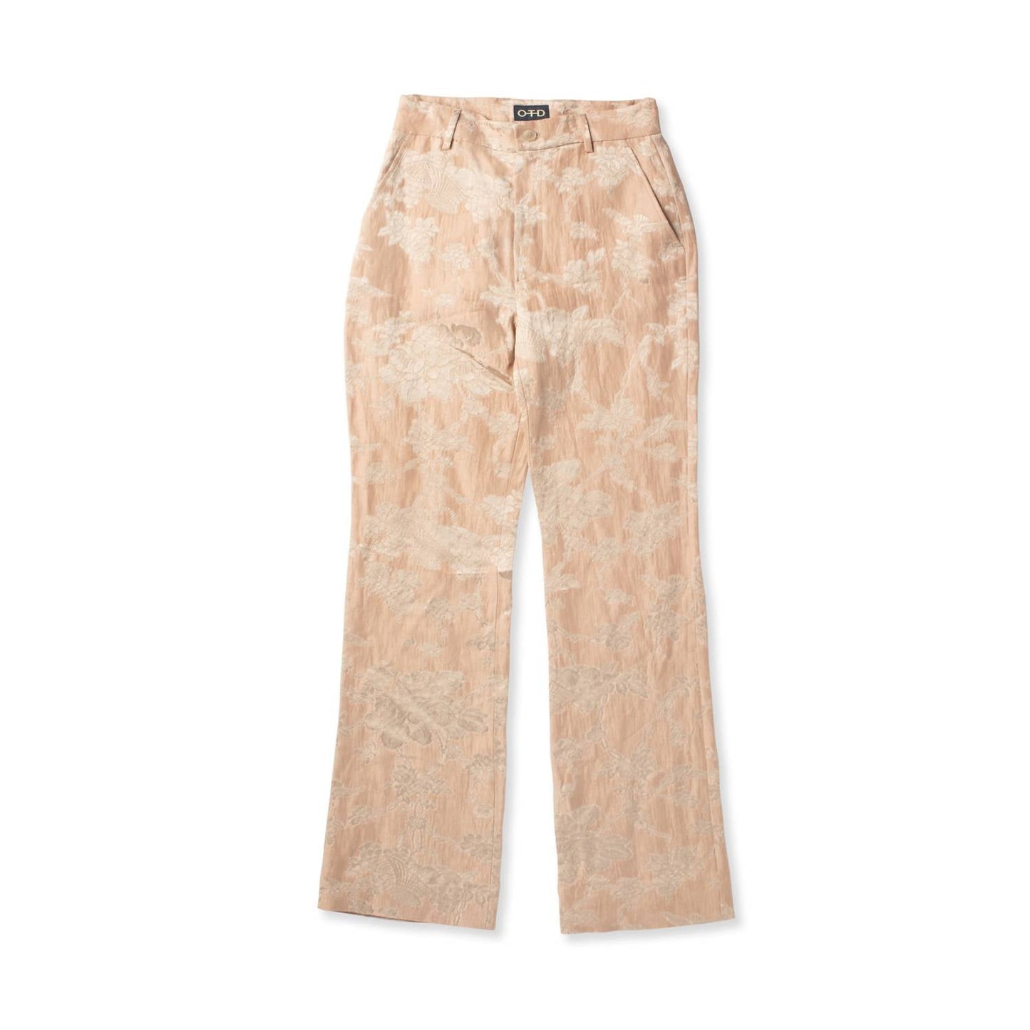 On This Day - Floral Jacquard Flare Pant
