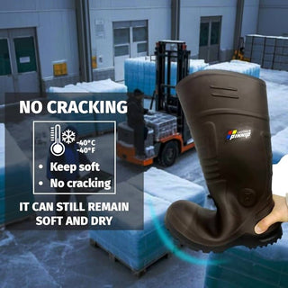 Pinnip - Men's Csa Approved Waterproof Steel Toe Safety Boots