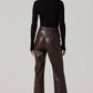 Astr - Vance Faux Leather Pants