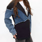 Coalition La - Joanne Denim Accent Statement Blazer