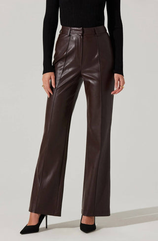 Astr - Vance Faux Leather Pants