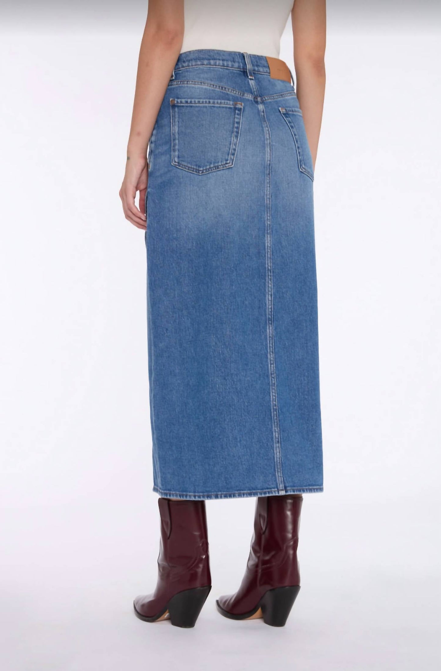 7 For All Mankind - Libby Denim Skirt