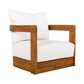 Premium Acacia Wood Outdoor Club Chair
