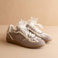 Oasis Society - Women's Lace Trimmed Retro Sneaker