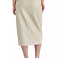 Steve Madden - Navia Faux Leather Midi Skirt