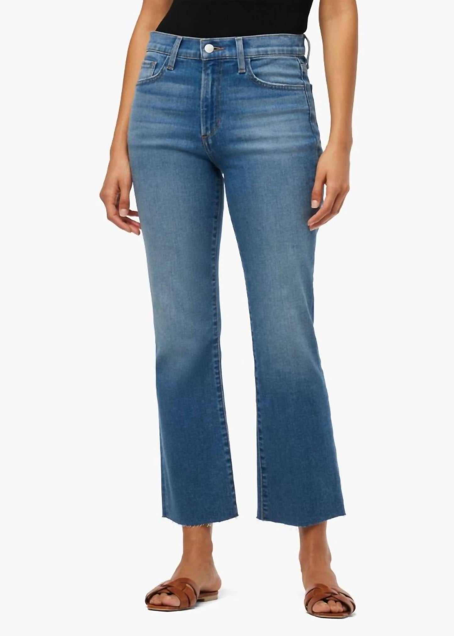 Joe'S Jeans - Callie Cropped Bootcut Raw Hem