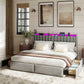 King Upholstered Bed Frame With 4 Storage Drawers, RGB LED Lights & USB / Type-C Charging Station