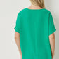 Entro - Short Sleeve V-neck Top