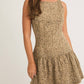 Le Lis - Leopard Low Waist Dress