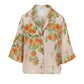Bernadette - Women's Silk Petit Beurre Shirt
