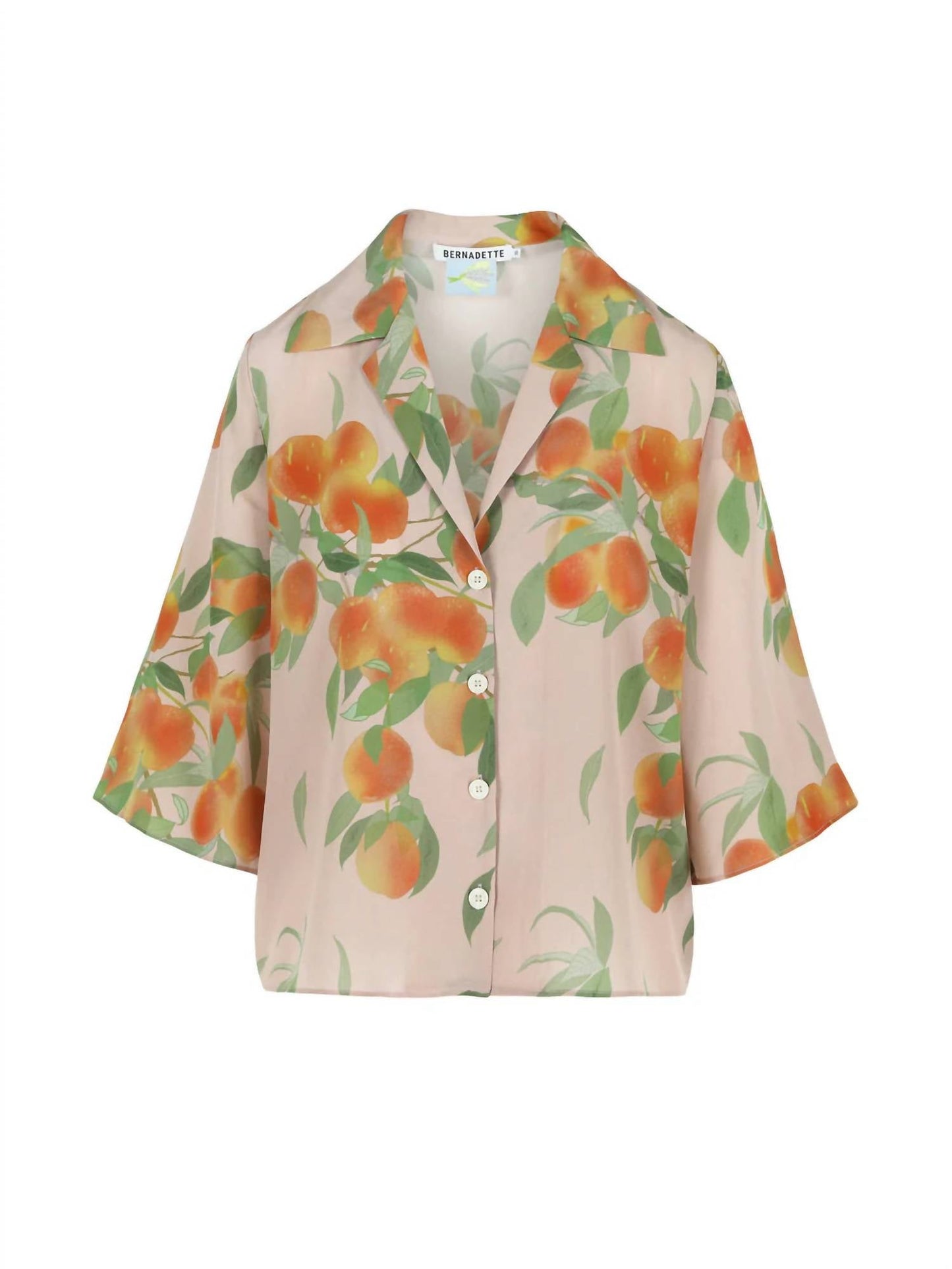 Bernadette - Women's Silk Petit Beurre Shirt