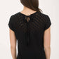 Blu Pepper - Eyelet Sweater Knit Top