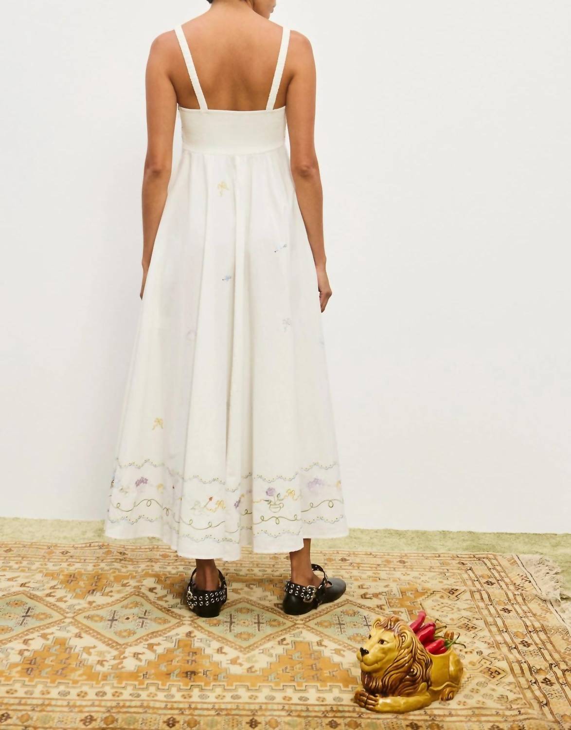 Alemais - Giulia Embroidered Sundress