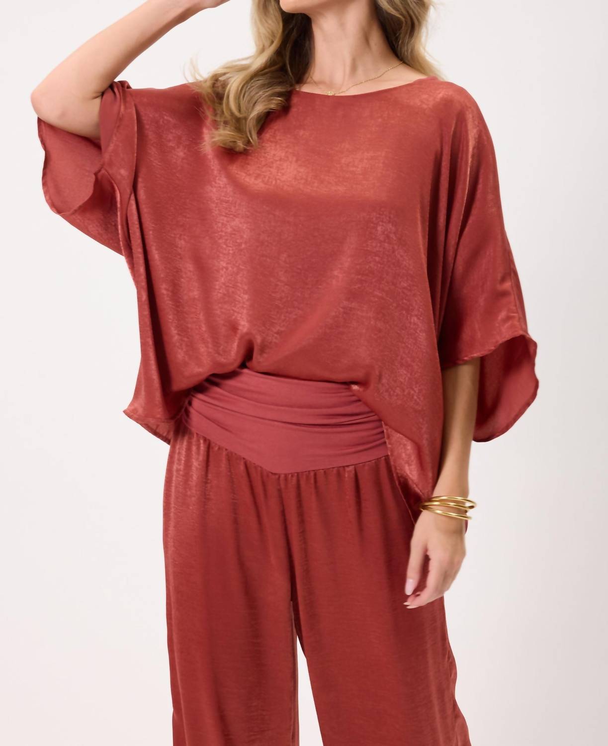 Kylie Paige - Lindsay Pullover Tunic Top