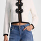 Alice + Olivia - Akira Bow Cardigan