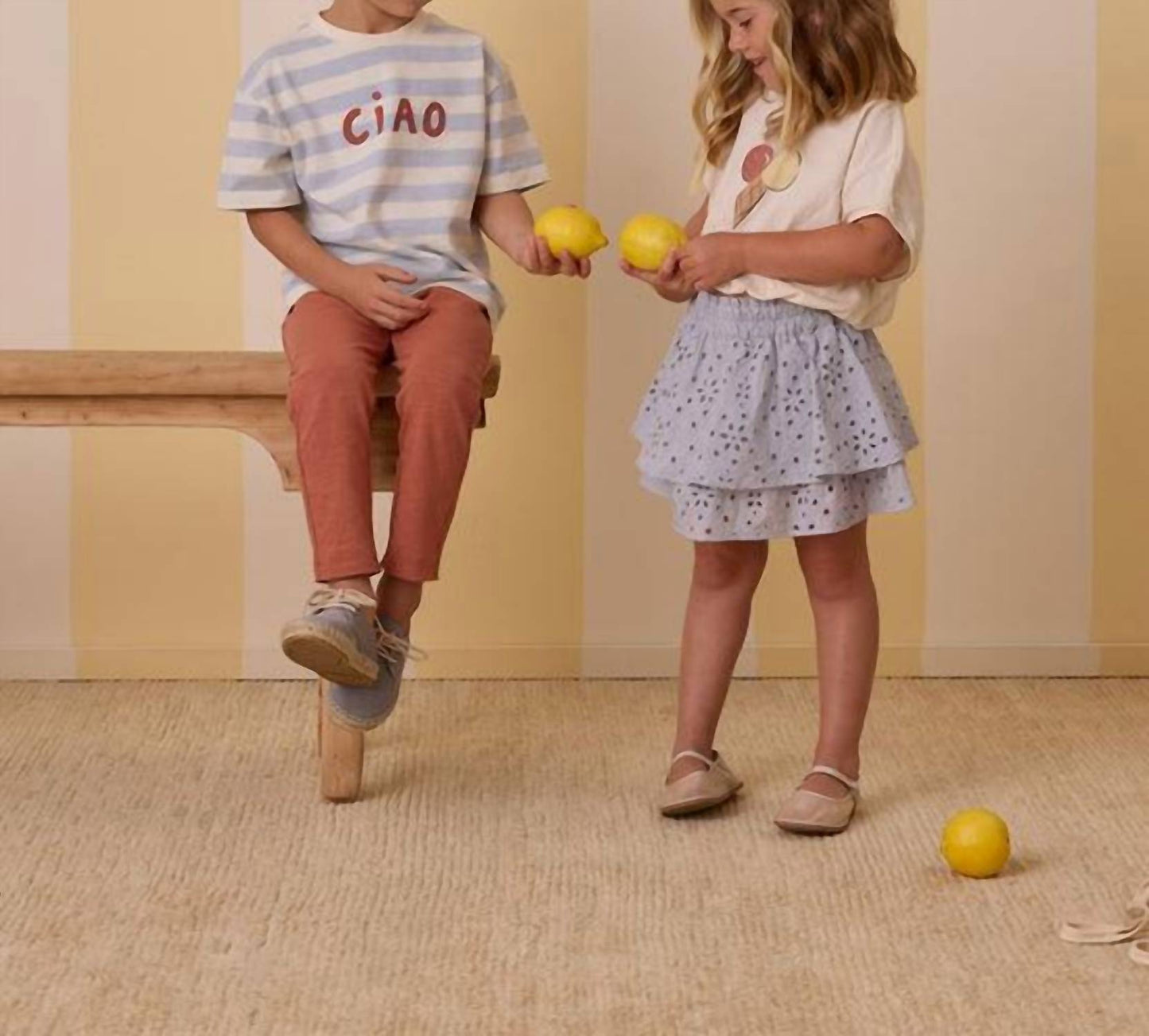 Rylee + Cru - Rose Mini Skirt