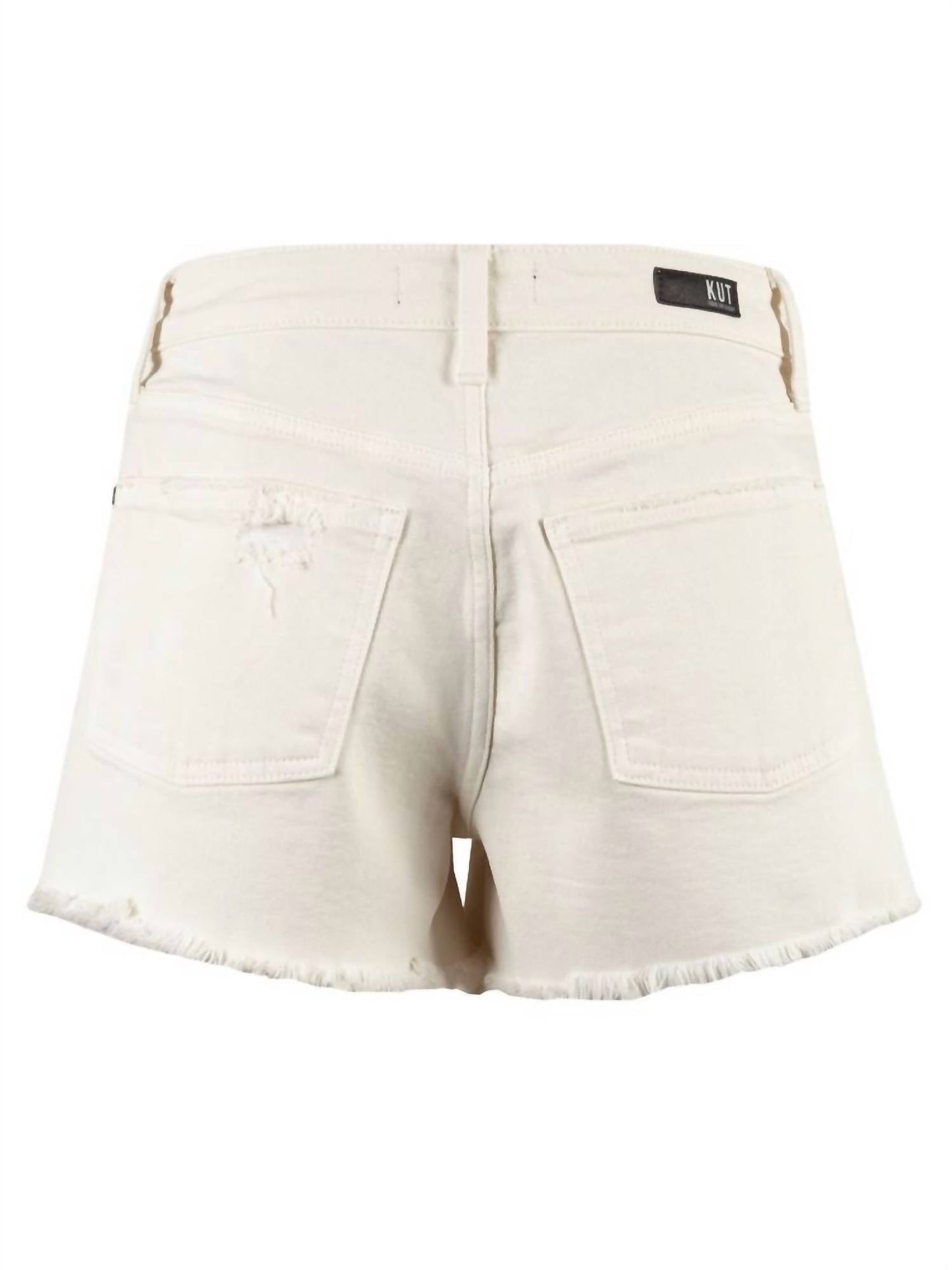 Kut From The Kloth - JANE HIGH RISE SHORT W/ FRAYED HEM