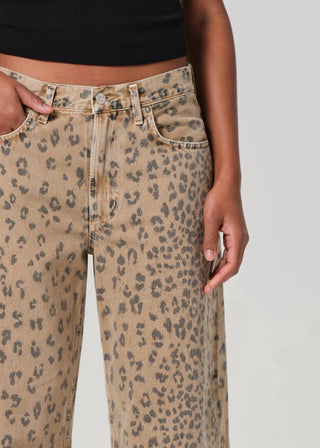 Citizens Of Humanity - Miro Animal Print Barrel Leg Jeans
