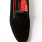 Bowhill & Elliott - Men's Velvet Plain Albert Slipper