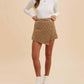 Anniewear - Quilted Velvet Skort