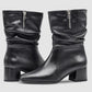 Aga - Women's Nadia Tall Leather Booties