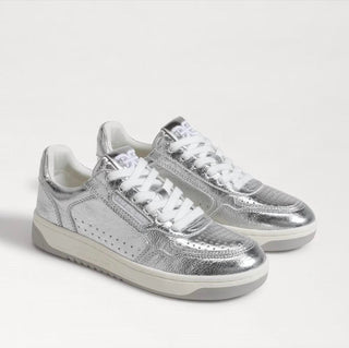 Sam Edelman - Tênis feminino Harper Shearling com cadarço e cano baixo