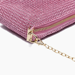 Like Dreams - Bolsa de noite feminina Remy com strass