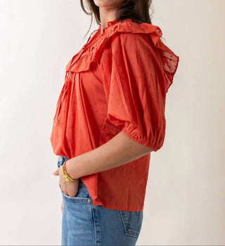 Blusa manga bufante Cleobella - Sloane