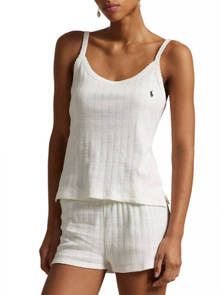 Polo Ralph Lauren - Pijama Boxer Pointelle Tank