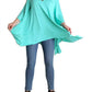 Umgee - Crossed Bell Sleeve Asymmetrical Tunic