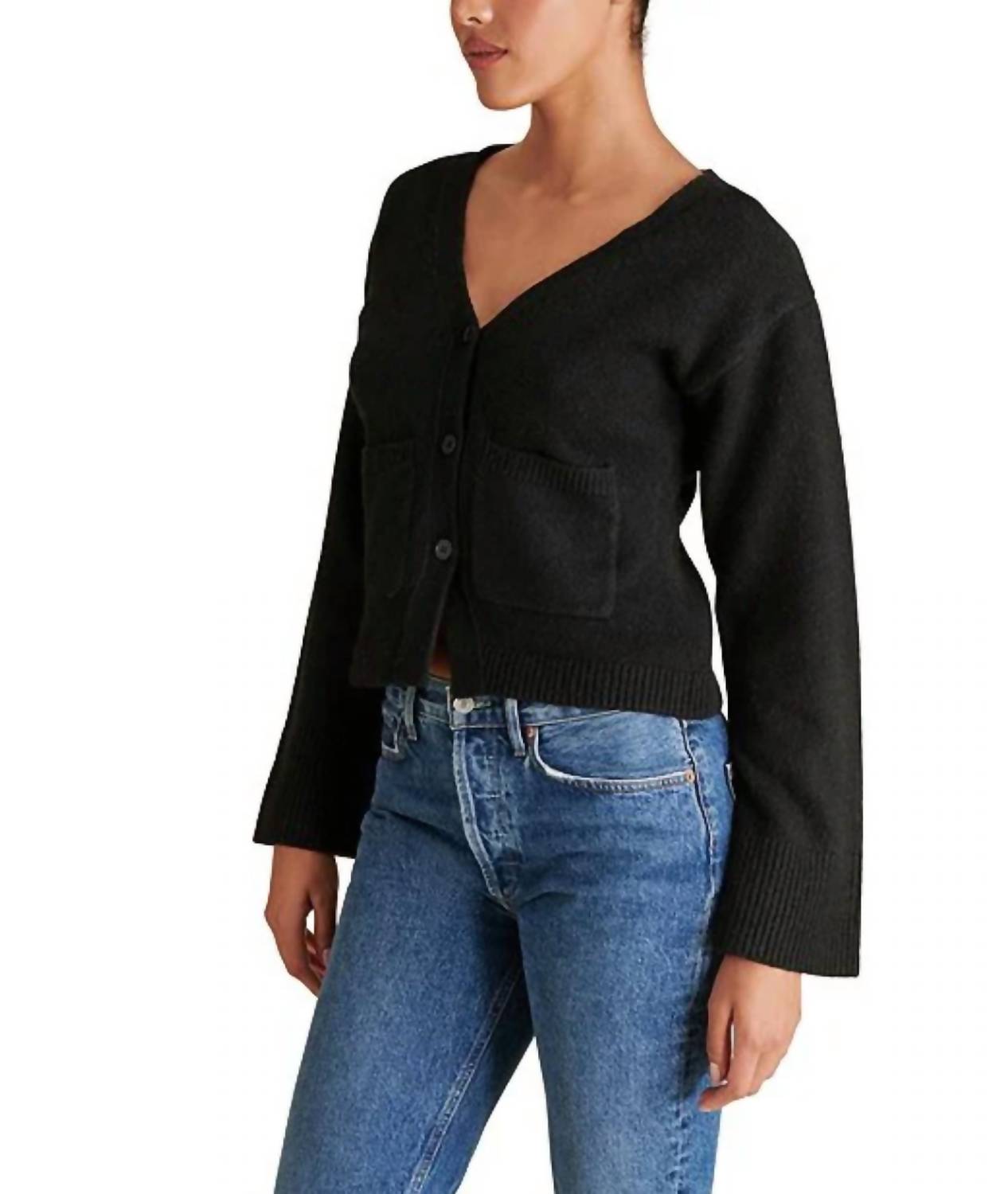 Steve Madden - Odelia Bell Sleeves Cardigan